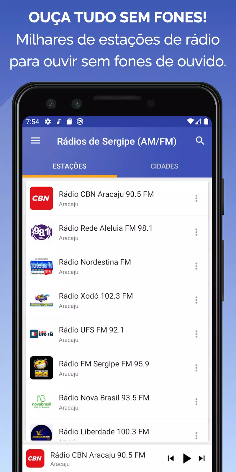 Rádios de Sergipe (AM/FM) Zrzut ekranu 0