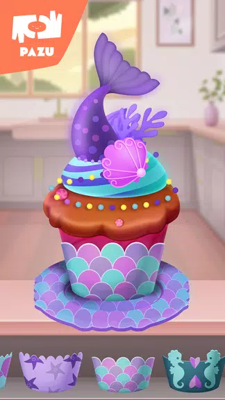 Jogos de cozinhar cupcake Screenshot 3