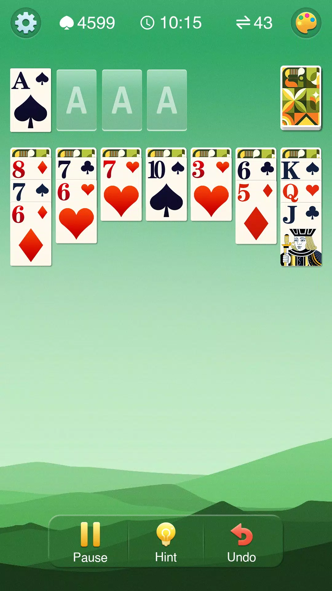 Solitaire Card Game Schermafbeelding 3