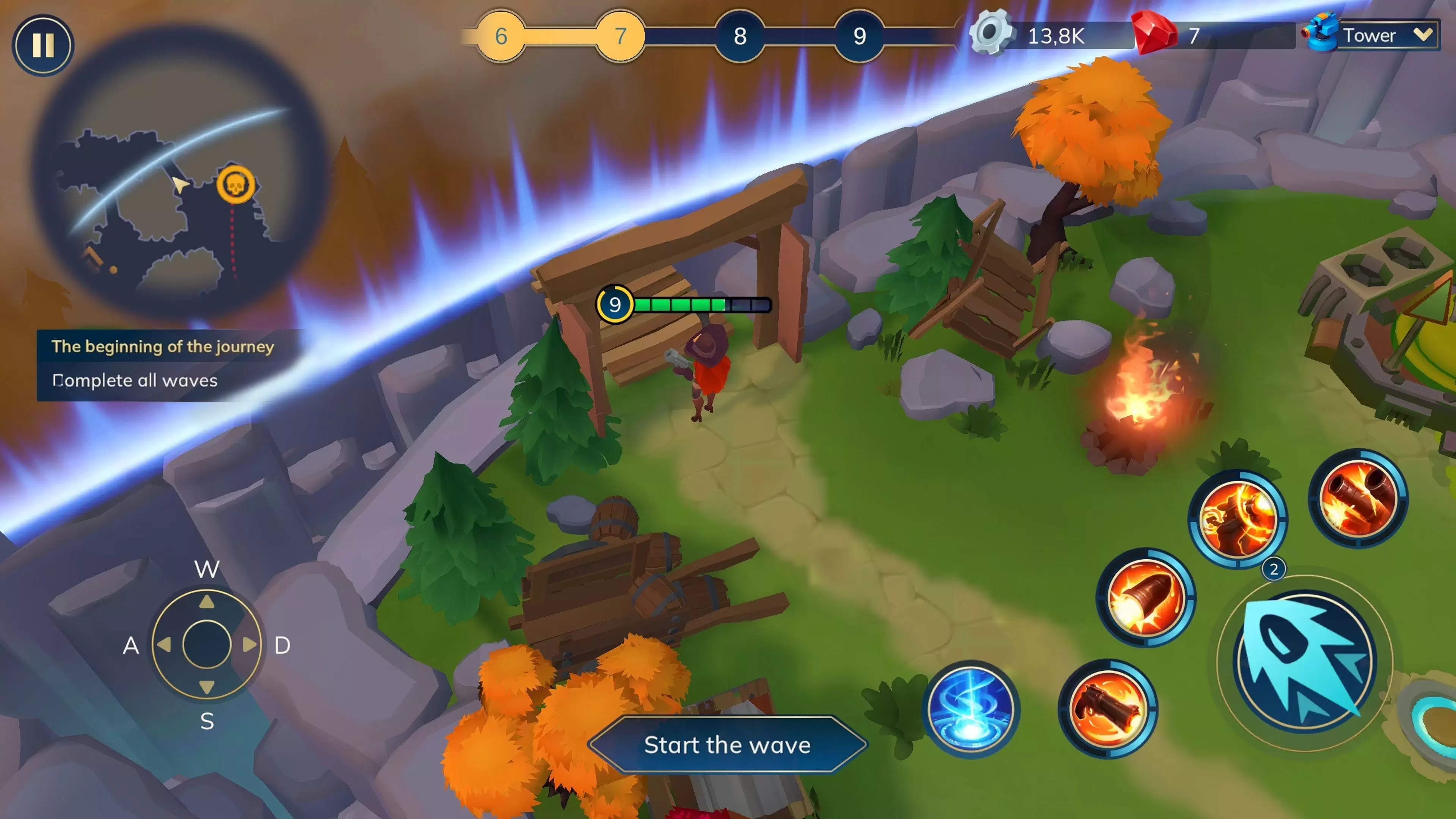 Heroes of Tower Defense Battle Screenshot 0