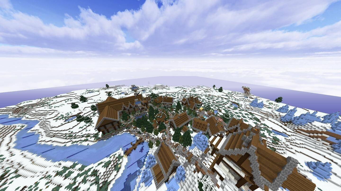 graines de biome de neige minecraft