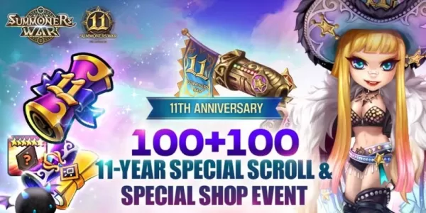 召喚戰爭：Sky Arena與新怪物，召喚活動，滾動贈品紀念11週年
