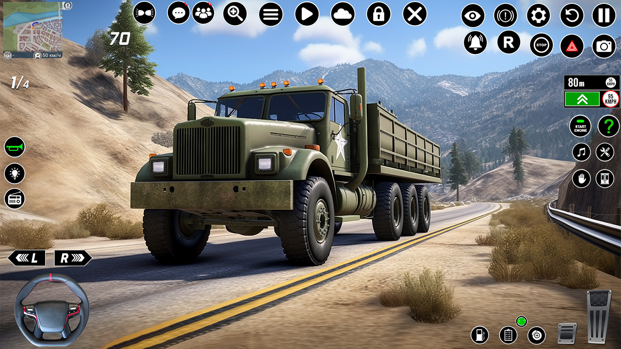 Army Cargo Driver - Truck Game 스크린샷 3