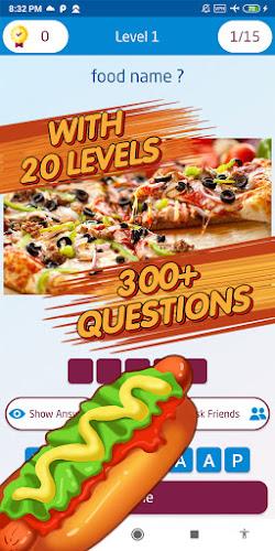 Guess food games ဖန်သားပြင်ဓာတ်ပုံ 2