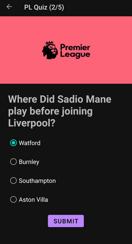 Premier League Quiz Ekran Görüntüsü 2