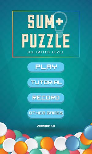 Sum+ Puzzle - Unlimited Level ဖန်သားပြင်ဓာတ်ပုံ 3