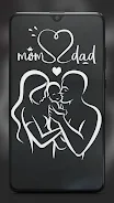 Mom Dad Wallpaper Ảnh chụp màn hình 2