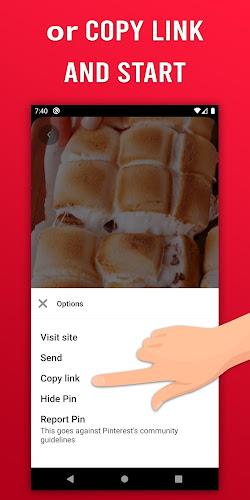 Video Downloader for Pinterest 螢幕截圖 1