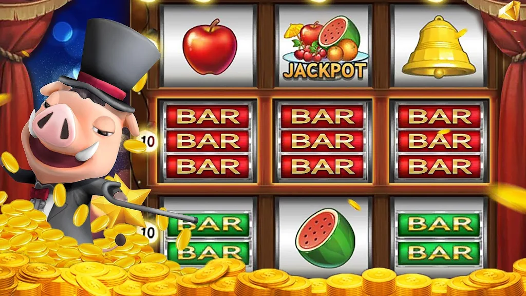Wonder Casino：Gold Mania Slots Ekran Görüntüsü 0