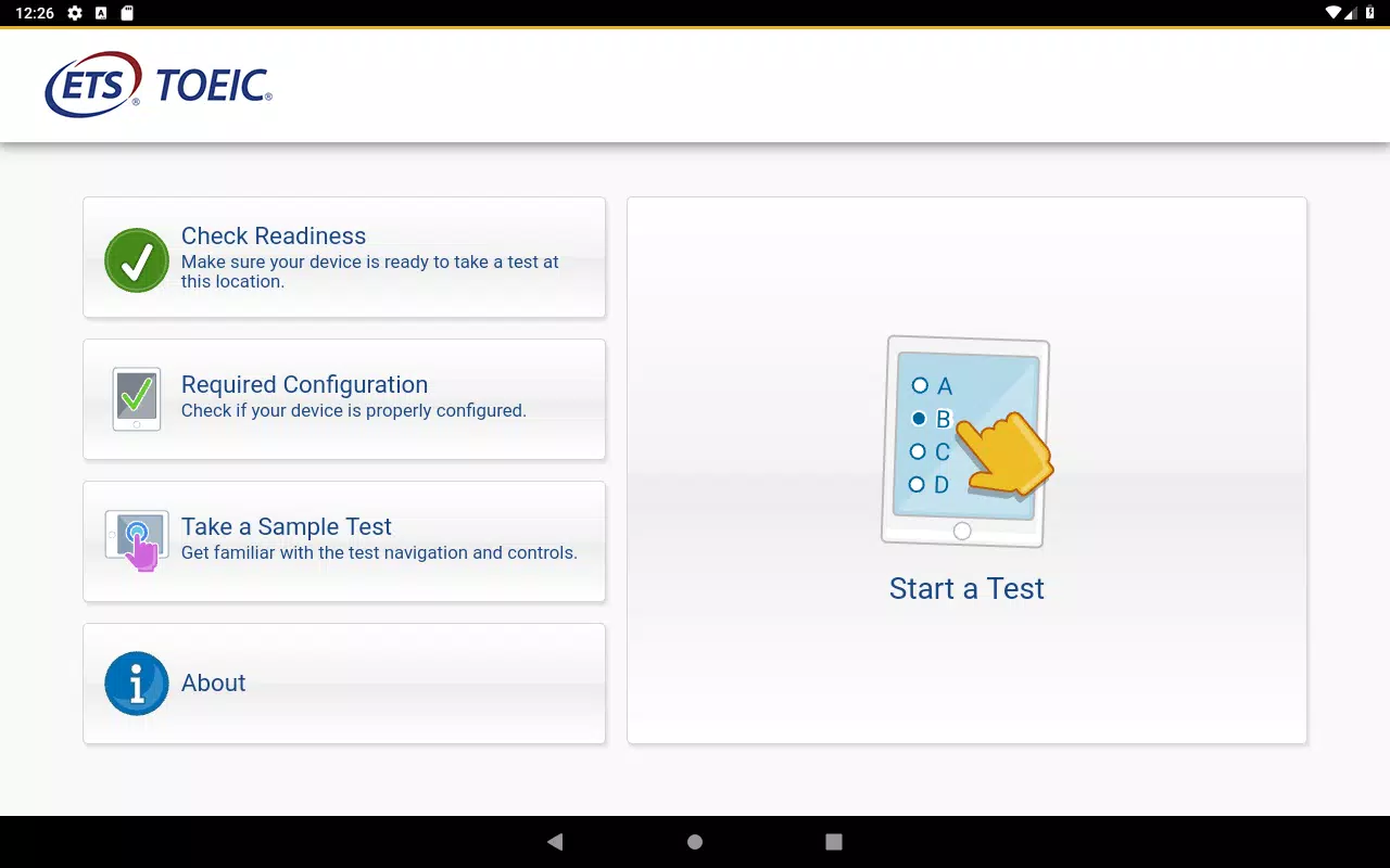 TOEIC Assessments Captura de tela 0