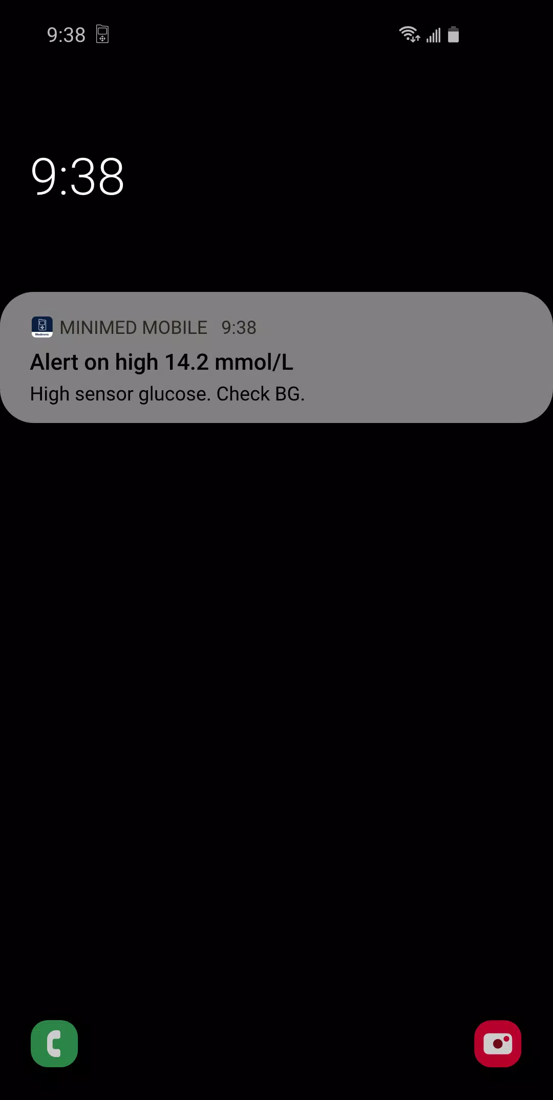 MiniMed™ Mobile 螢幕截圖 1
