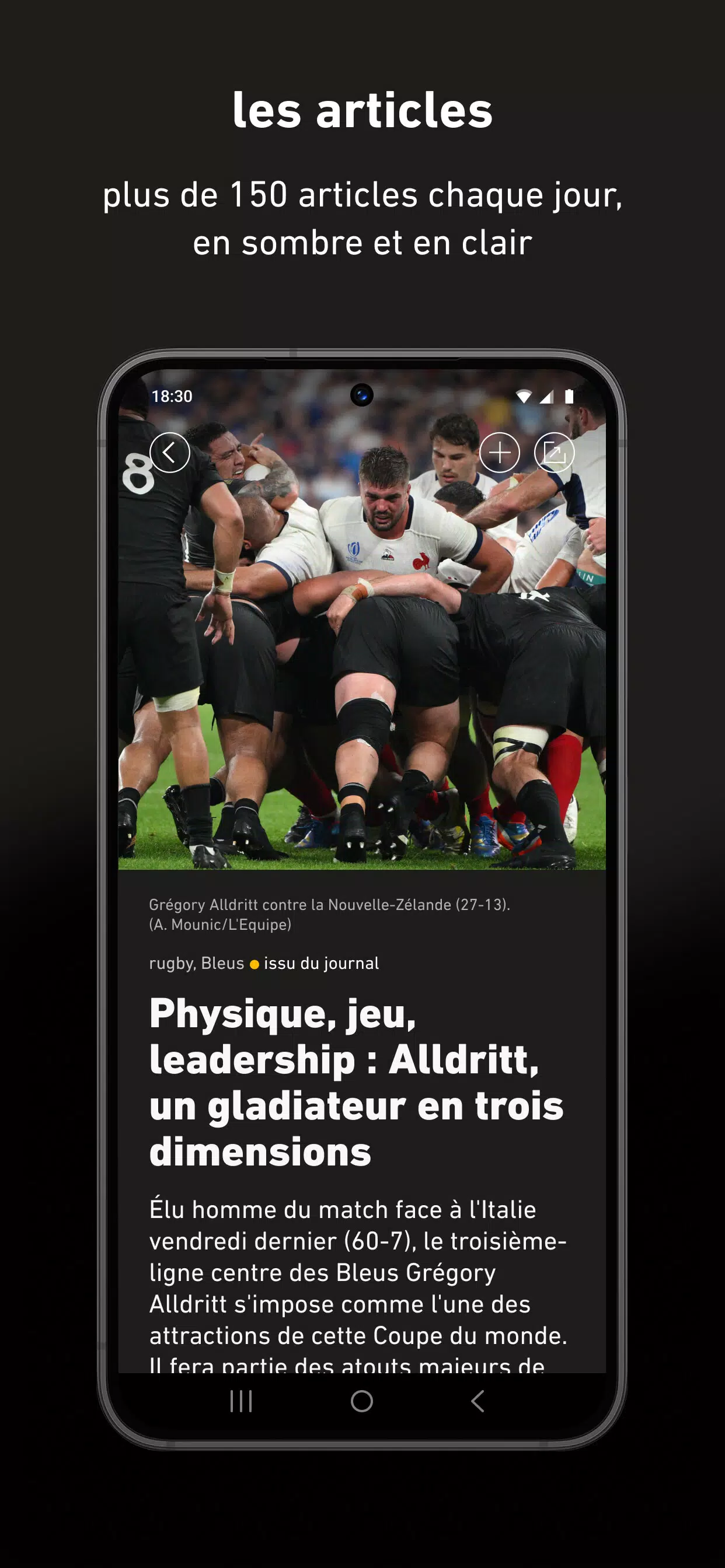 L'Équipe : live sport and news Captura de tela 1