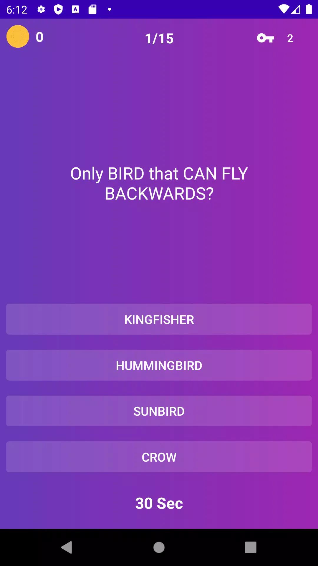 33 Seconds Quiz Скриншот 3
