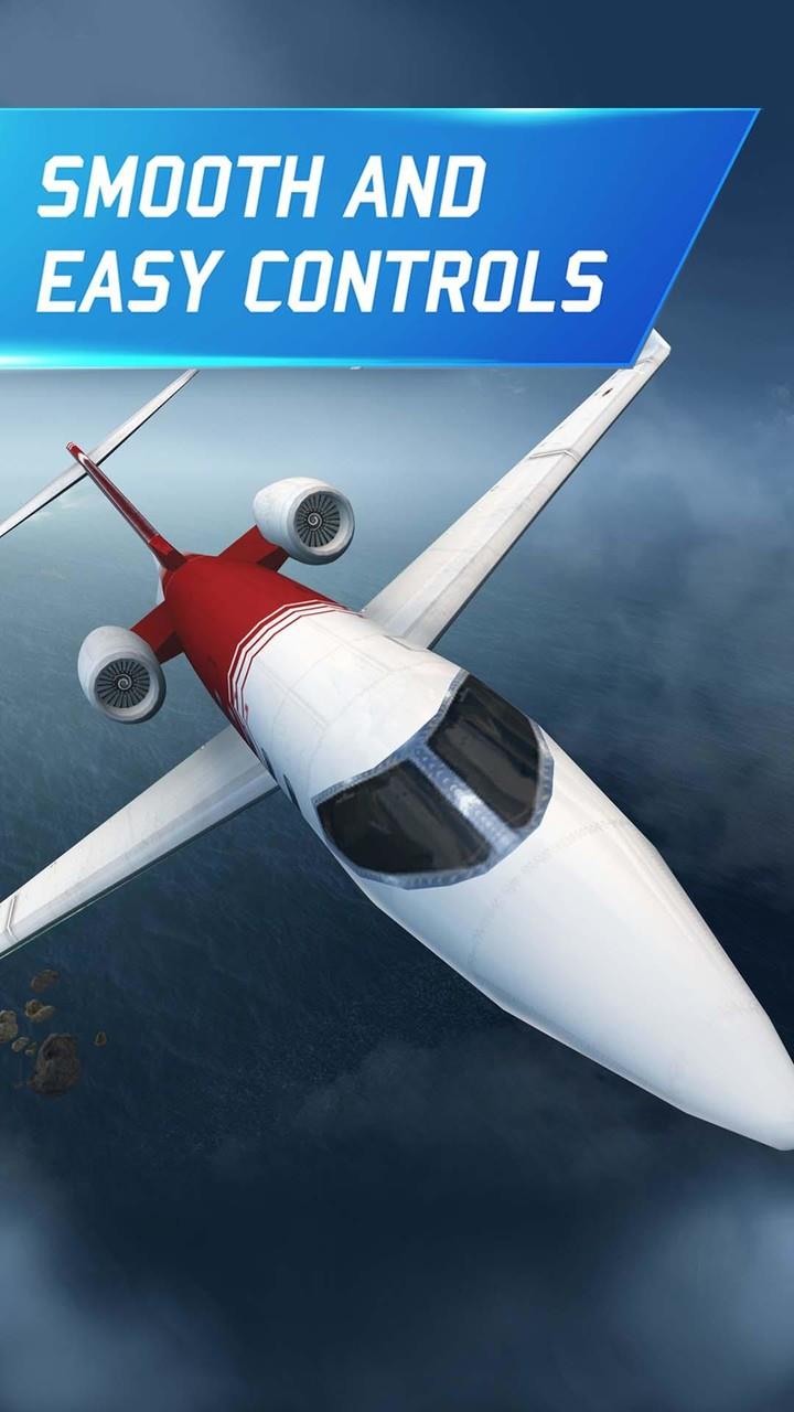 Flight Pilot:Simulator 3D Mod Tangkapan skrin 2