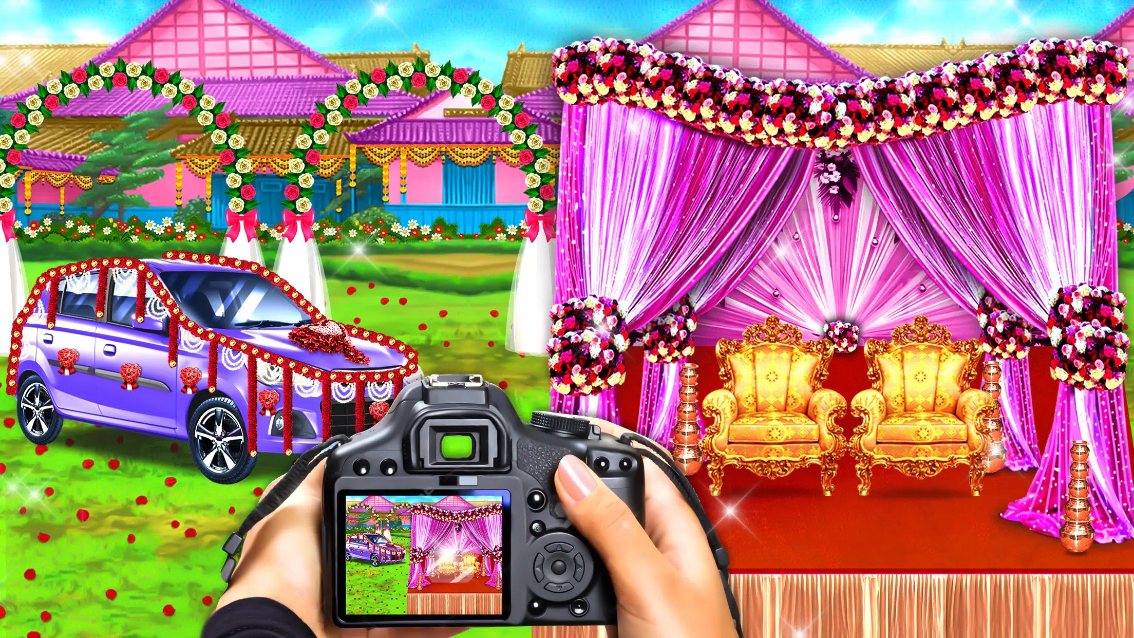 Cute Girl Wedding Game Tangkapan skrin 3