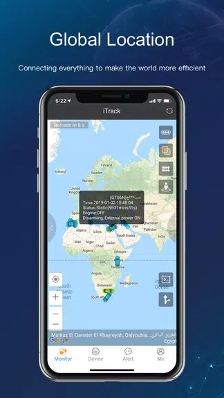 iTrack - GPS Tracking System Captura de pantalla 0