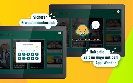 KiKA-Player: Videos für Kinder Screenshot 1