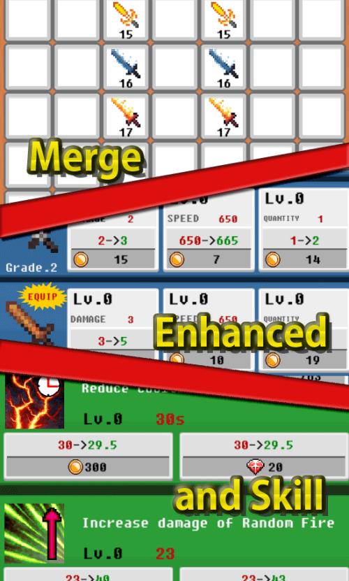 Merge Sword :Idle Merged Sword স্ক্রিনশট 1