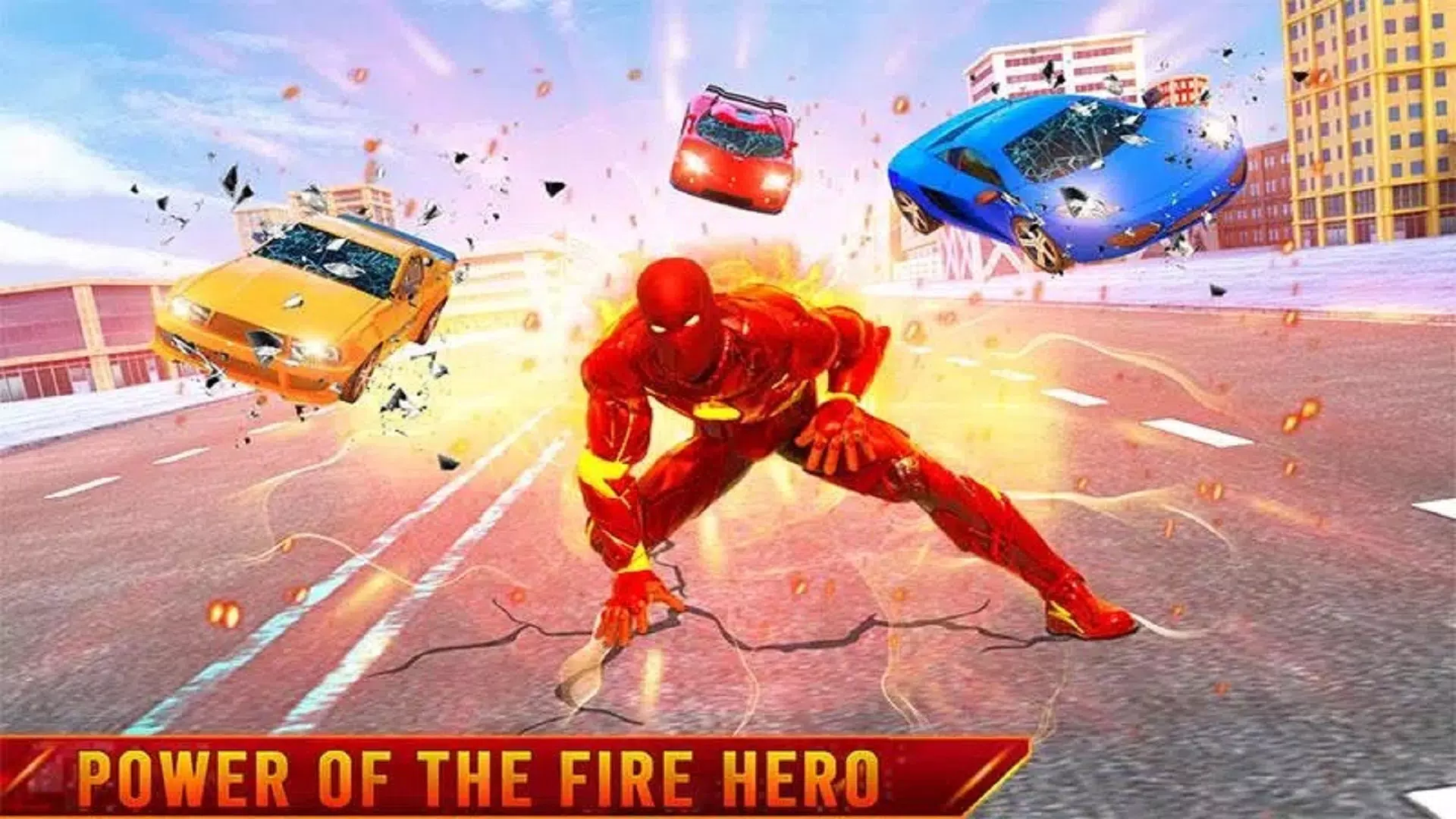 Fire Hero Robot Transform Game スクリーンショット 2