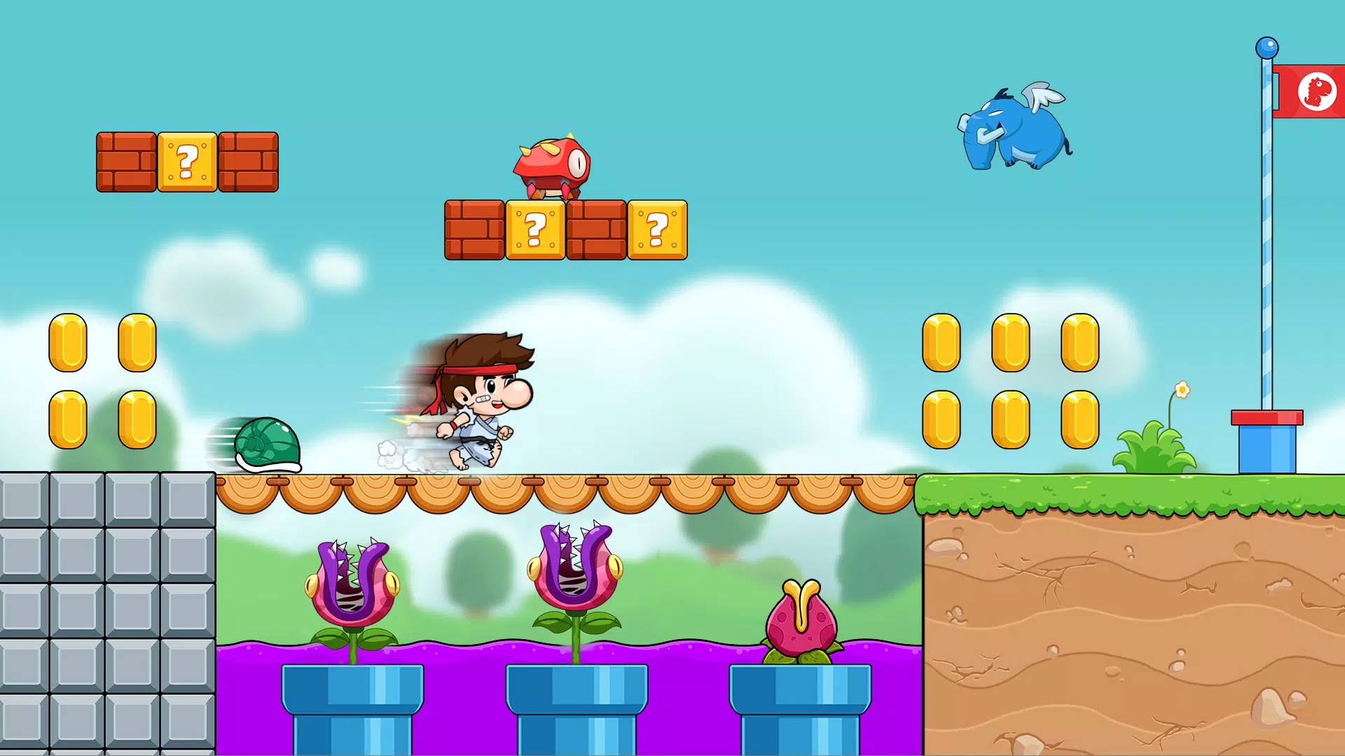 Bean's World Super: Run Games Ekran Görüntüsü 3