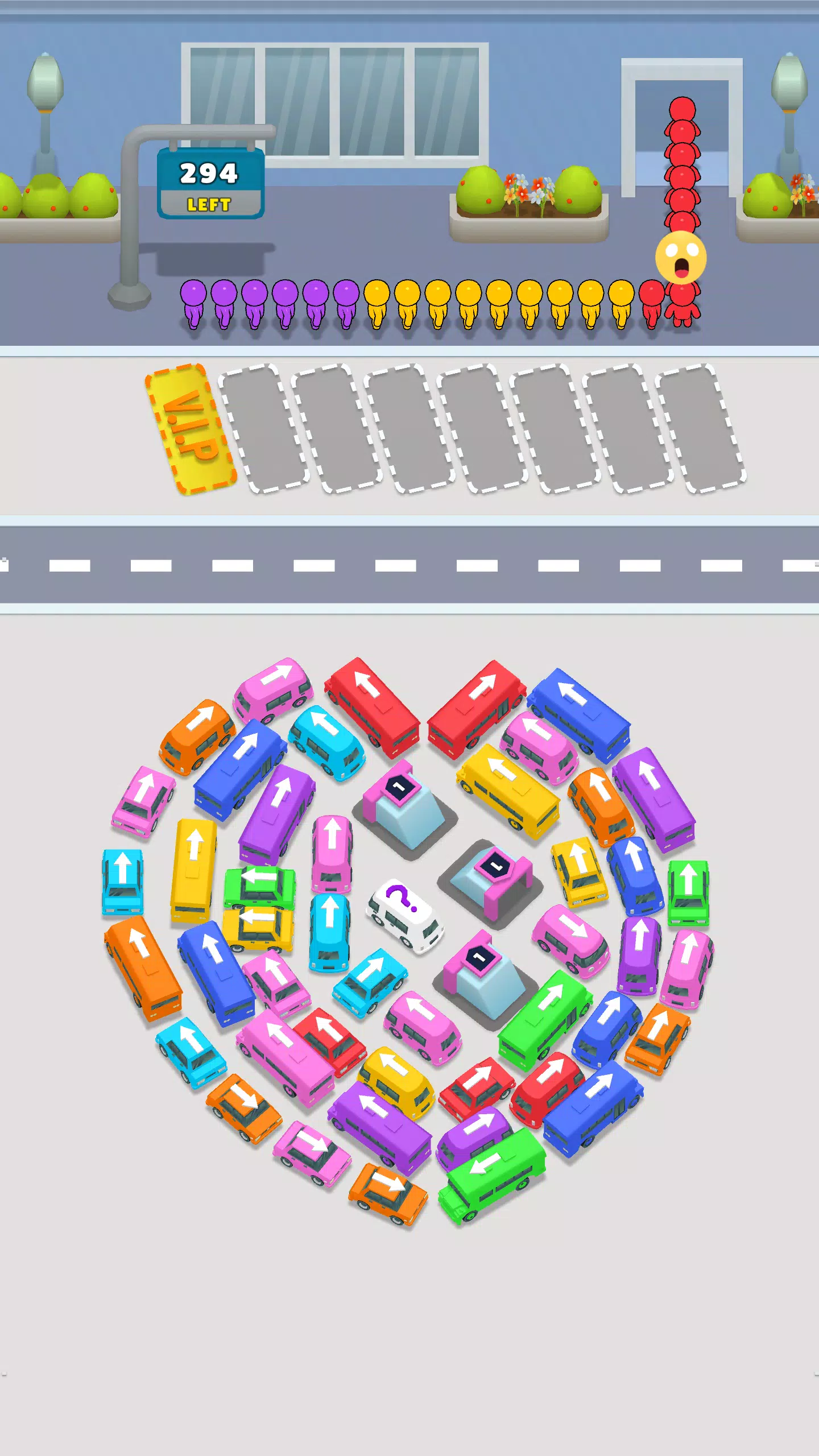 Bus Match Puzzle: Bus Shuffle 스크린샷 2