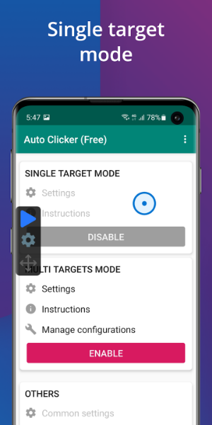 Auto Clicker - Automatic tap Mod স্ক্রিনশট 1