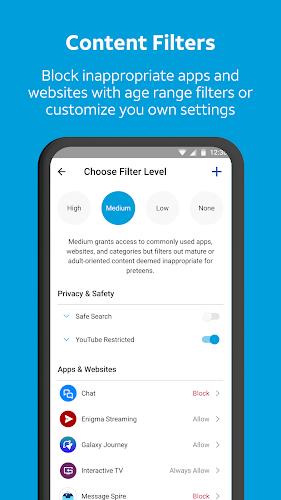 AT&T Secure Family® parent app スクリーンショット 2