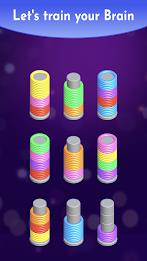 Slinky Sort Puzzle Скриншот 2