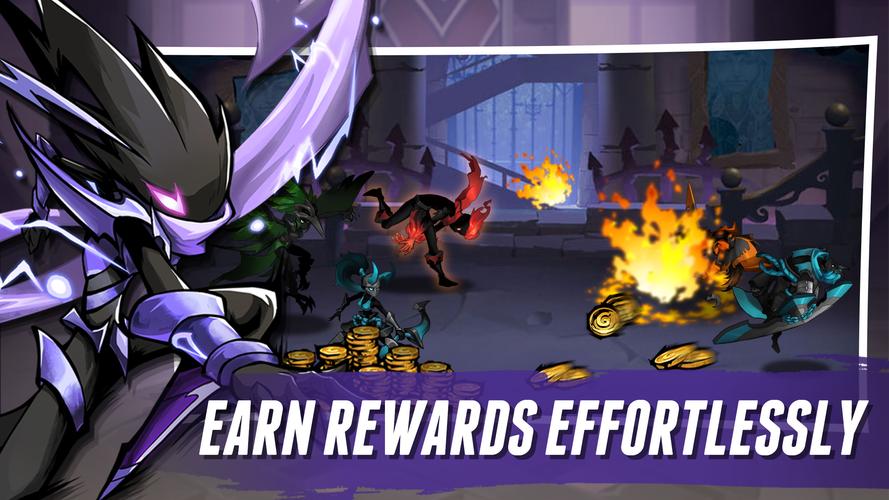Stickman Master Ⅲ: Idle RPG Capture d'écran 3