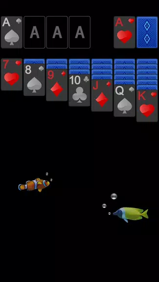 Solitaire - Dark Mode ภาพหน้าจอ 1