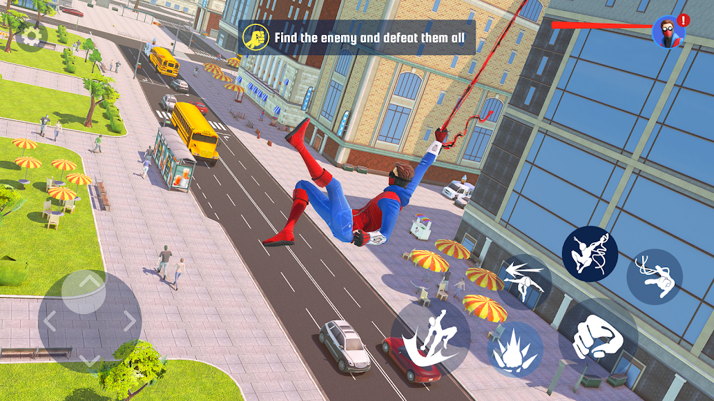 Spider Fighting: Hero Game 螢幕截圖 1