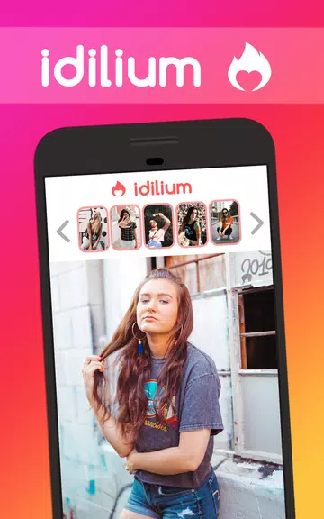 Idilium: Random Chat Roulette 螢幕截圖 2