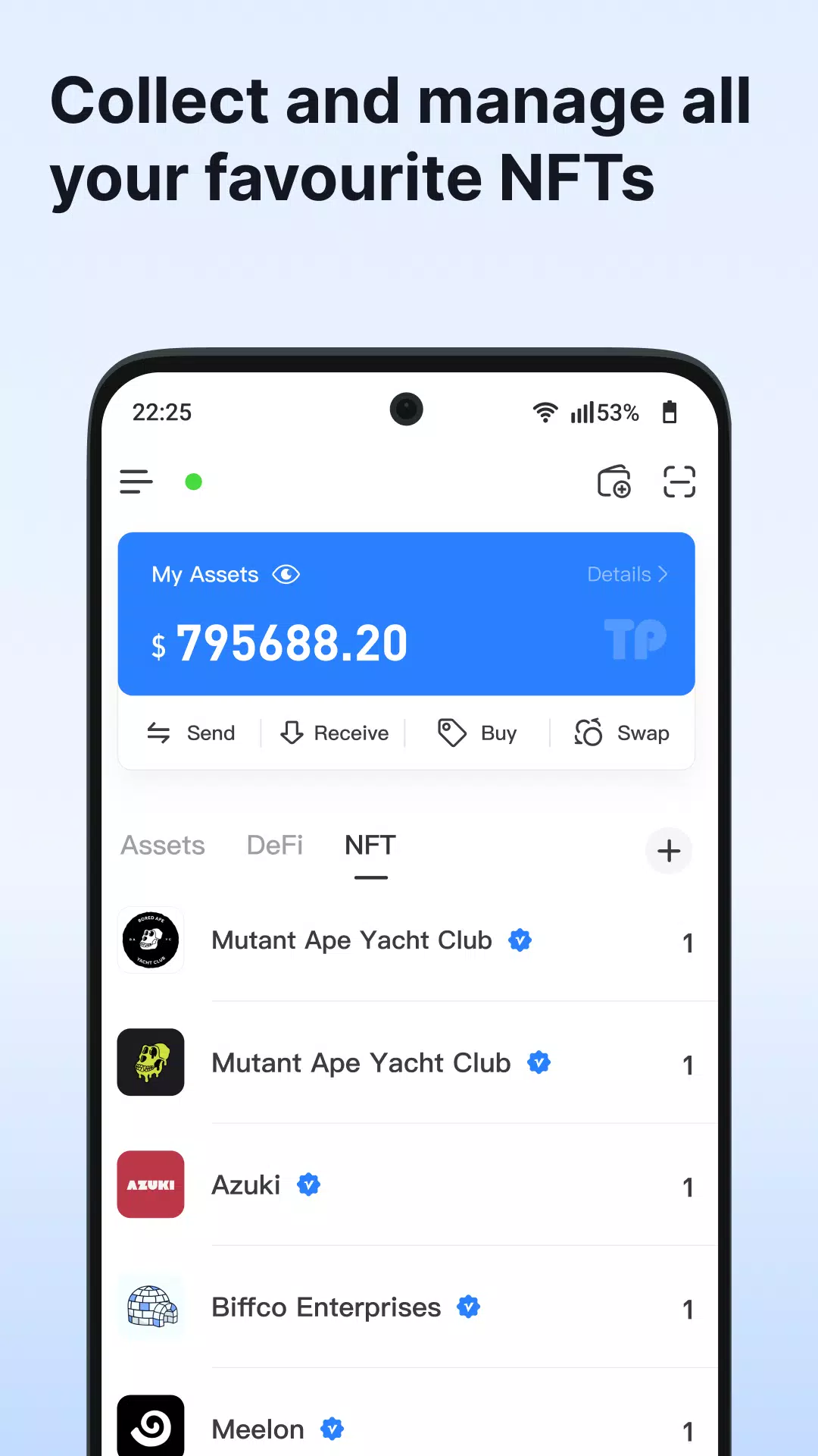 Schermata TokenPocket 3