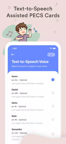 Leeloo AAC - Autism Speech App Ảnh chụp màn hình 2