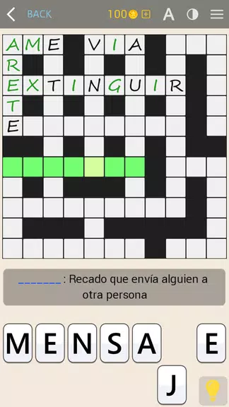 Crosswords Spanish crucigramas Schermafbeelding 1