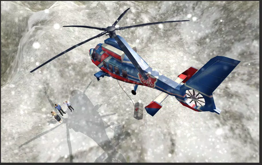 Helicopter Hill Rescue Screenshot 1