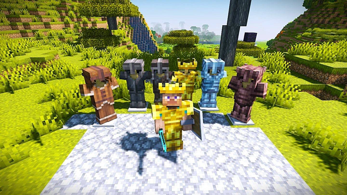 Lưu trữ tủ quần áo trong Minecraft: Hướng dẫn sáng tạo Armor Stand
