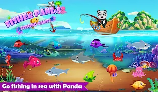 Fisher Panda - Fishing Games Screenshot 0