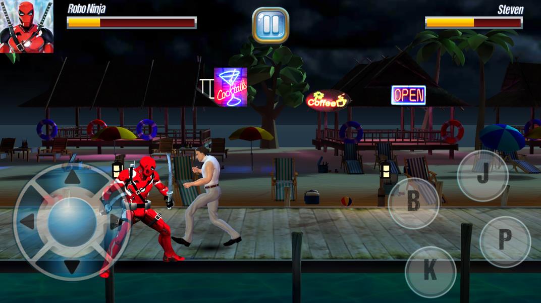 Superhero Iron Ninja Battle Ảnh chụp màn hình 3