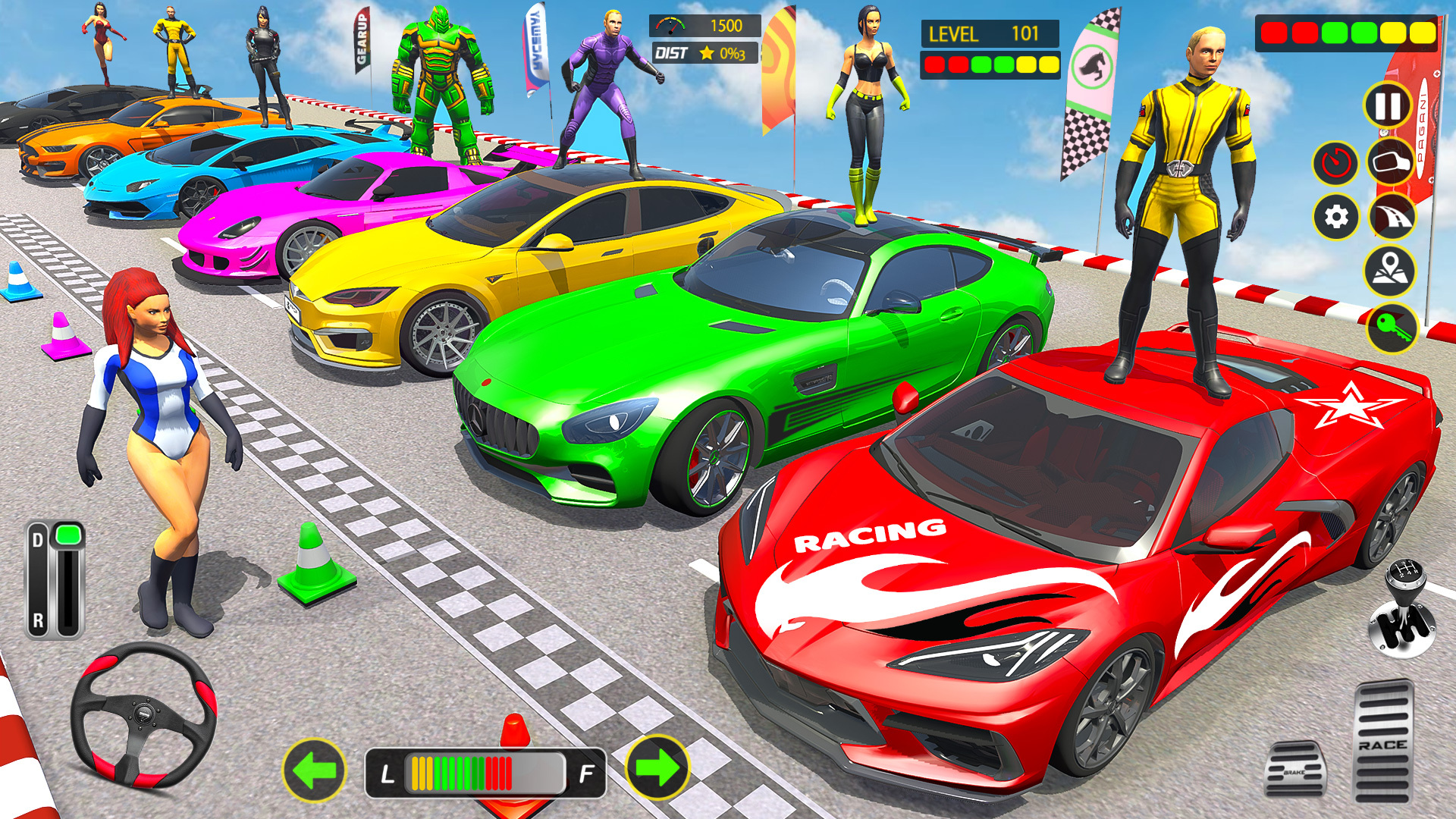 Ramp Car Stunts GT Car Game Скриншот 0