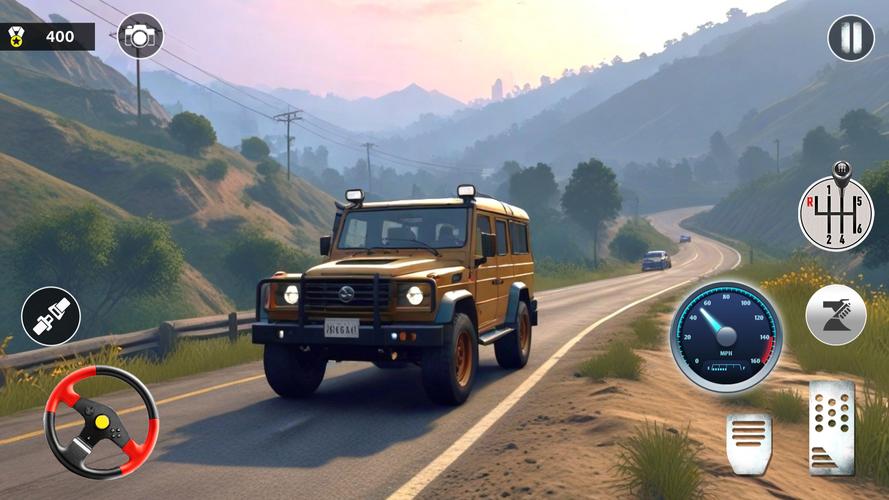 4x4 Offroad Jeep Driving Games 스크린샷 1