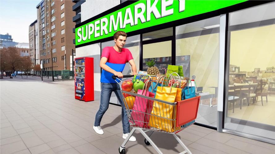 Supermarket Factory Simulator 螢幕截圖 0