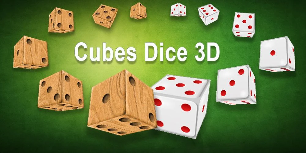 Cubes Dice 3D 螢幕截圖 0