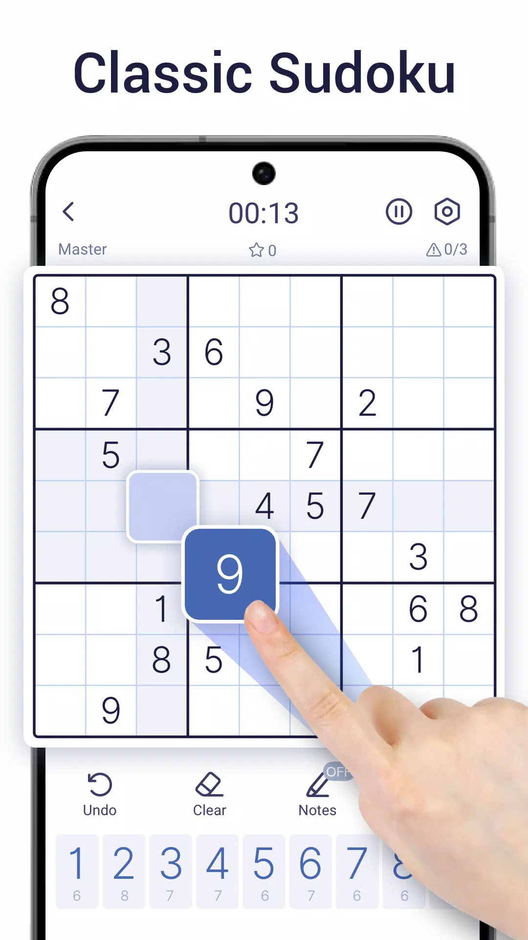 Sudoku Master! Ảnh chụp màn hình 0
