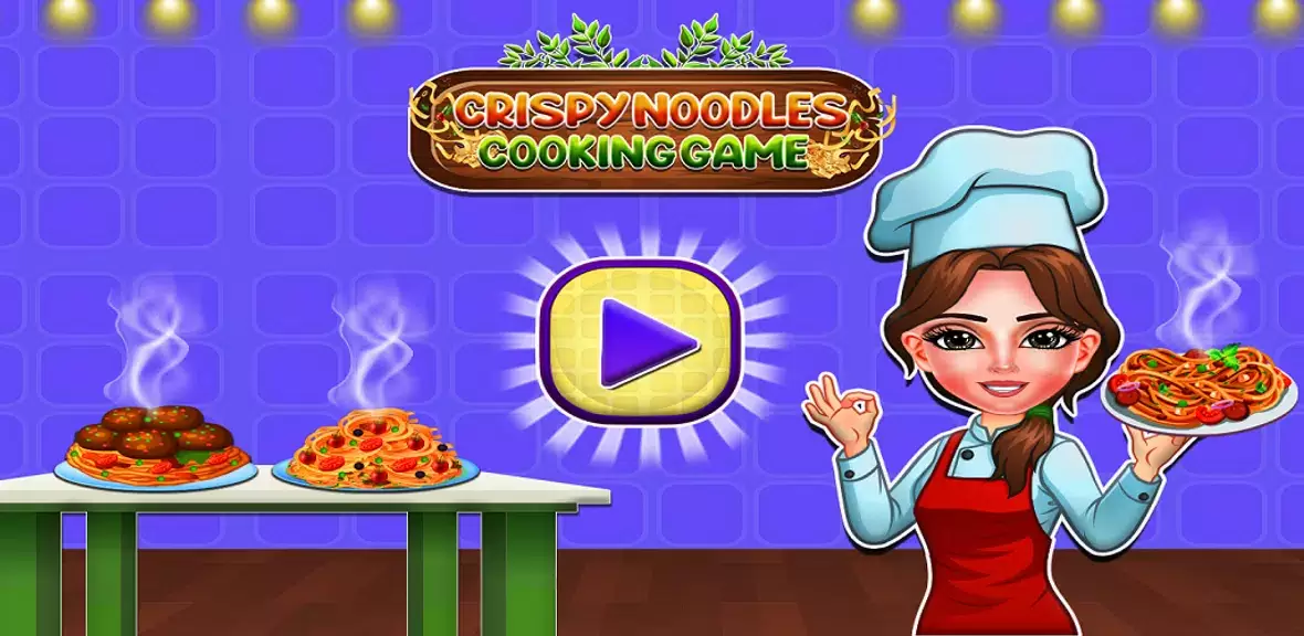 Crispy Noodles Cooking Game Tangkapan skrin 2