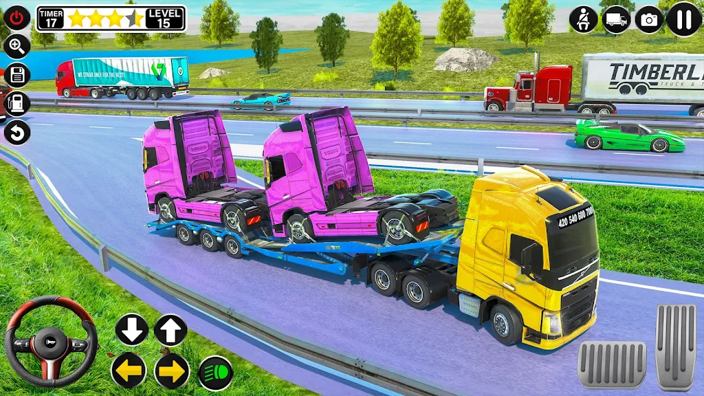 Crazy Truck Games: Truck Sim 螢幕截圖 1