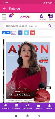 Avon Türkiye Üyelik स्क्रीनशॉट 2