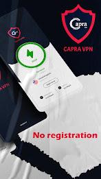 Capra VPN Schermafbeelding 1