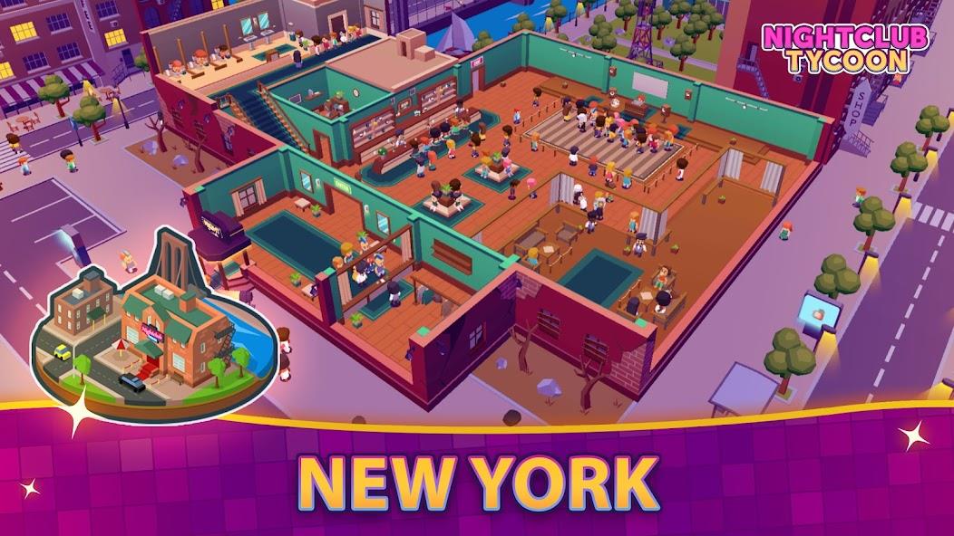 Nightclub Tycoon: Idle Manager Mod Ekran Görüntüsü 2