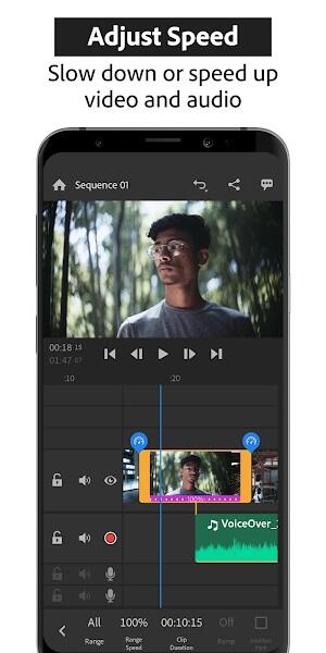 Adobe Premiere Rush ภาพหน้าจอ 0